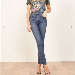 Reformation Julia Crop Jeans